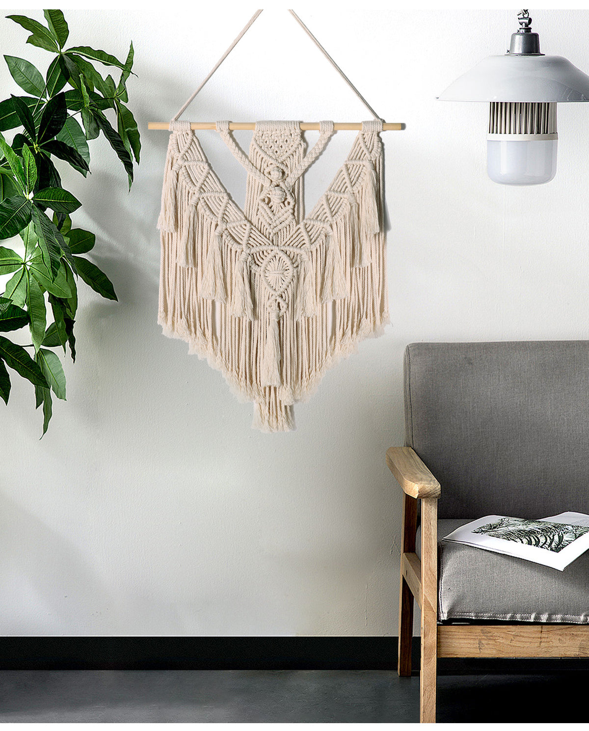 Wall Hanging Woven Tapestry Handmade Wall Art